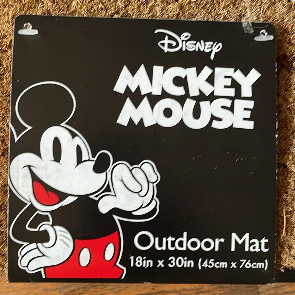 Mickey Mouse Welcome Outdoor entry Mat